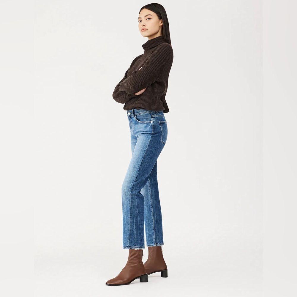 DL1961 Patti Straight Leg Blue Jean High Rise Vintage Ankle Women’s Size 27